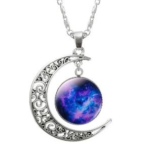 “Celestial” Moon Neckace